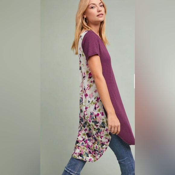 Anthropologie Springtime Garden Tunic - Picture 2 of 8